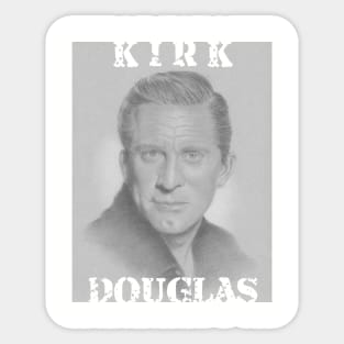 Kirk Douglas Sticker